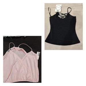 2×Cami tops